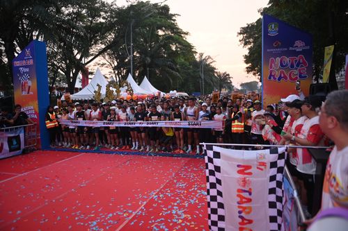 Race photo from NOTARACE 2025