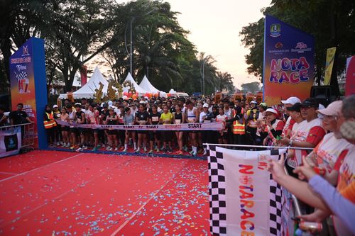 Race photo from NOTARACE 2025