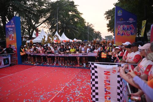 Race photo from NOTARACE 2025