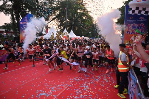Race photo from NOTARACE 2025