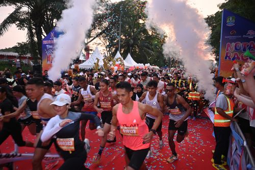 Race photo from NOTARACE 2025