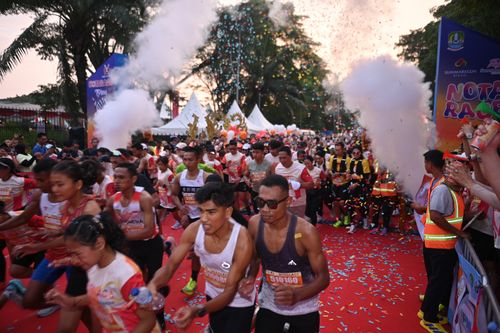 Race photo from NOTARACE 2025