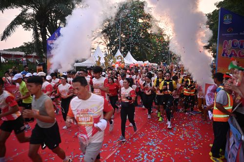 Race photo from NOTARACE 2025