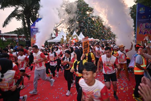 Race photo from NOTARACE 2025