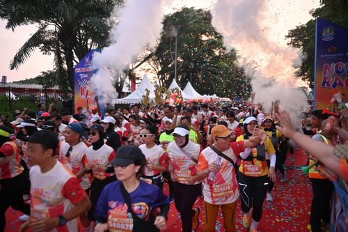 Race photo from NOTARACE 2025