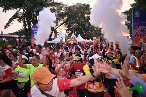 Race photo from NOTARACE 2025