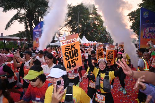 Race photo from NOTARACE 2025