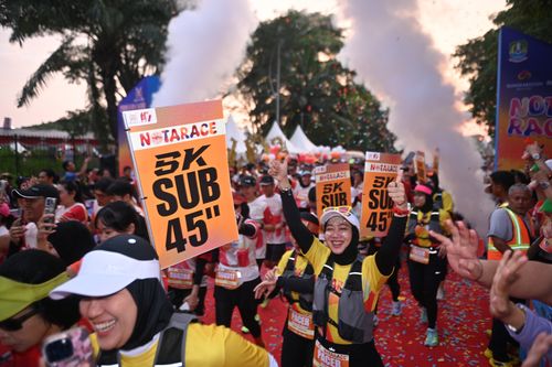 Race photo from NOTARACE 2025