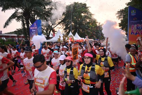 Race photo from NOTARACE 2025