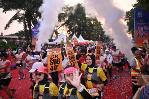 Race photo from NOTARACE 2025