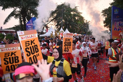 Race photo from NOTARACE 2025