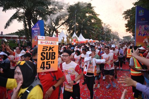 Race photo from NOTARACE 2025