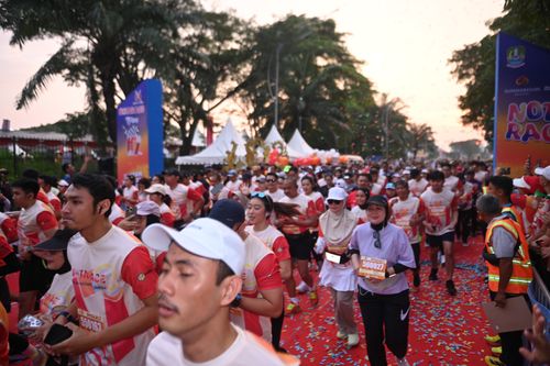 Race photo from NOTARACE 2025