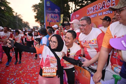 Race photo from NOTARACE 2025
