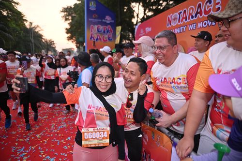 Race photo from NOTARACE 2025