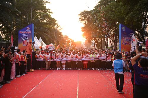 Race photo from NOTARACE 2025