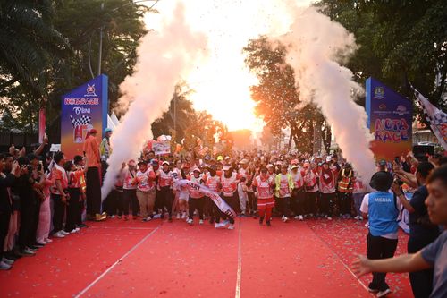Race photo from NOTARACE 2025