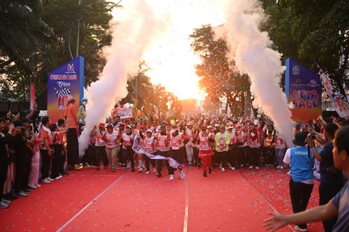 Race photo from NOTARACE 2025