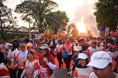 Race photo from NOTARACE 2025