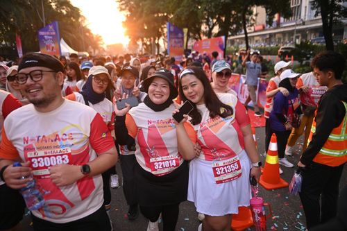 Race photo from NOTARACE 2025