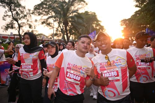 Race photo from NOTARACE 2025