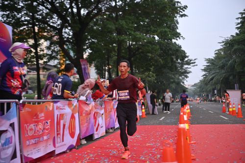Race photo from NOTARACE 2025