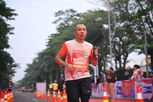 Race photo from NOTARACE 2025