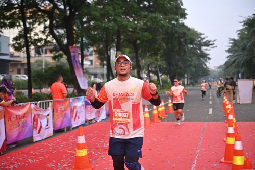 Race photo from NOTARACE 2025