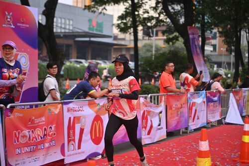 Race photo from NOTARACE 2025