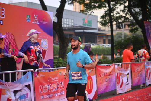 Race photo from NOTARACE 2025