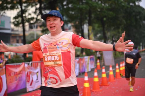 Race photo from NOTARACE 2025