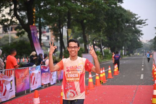 Race photo from NOTARACE 2025