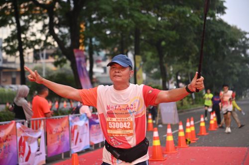 Race photo from NOTARACE 2025