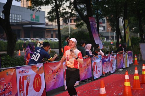 Race photo from NOTARACE 2025
