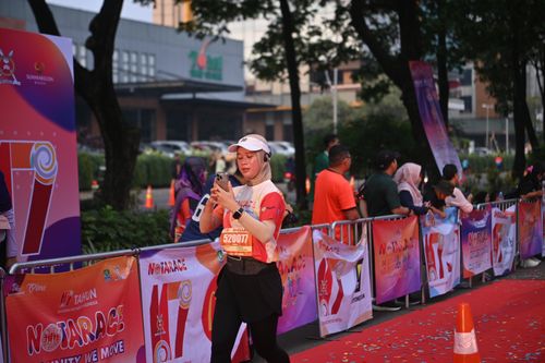 Race photo from NOTARACE 2025