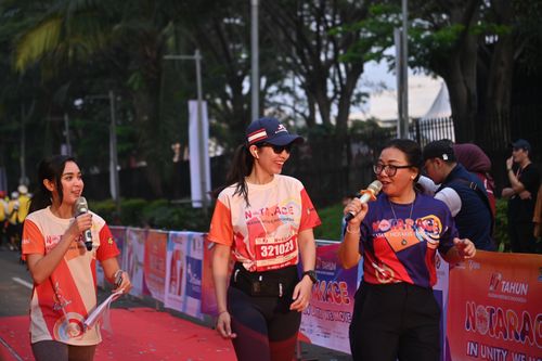 Race photo from NOTARACE 2025