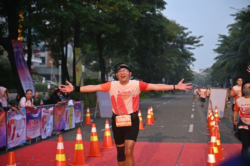 Race photo from NOTARACE 2025