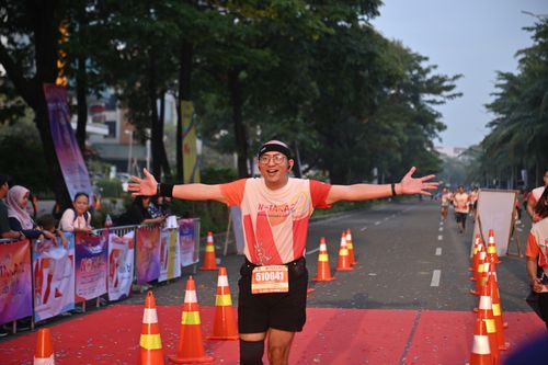 Race photo from NOTARACE 2025