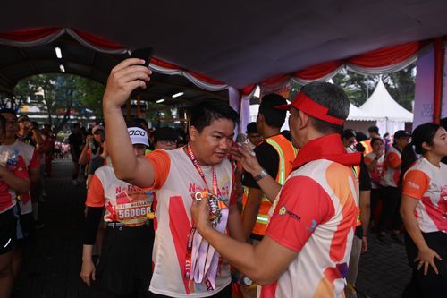 Race photo from NOTARACE 2025