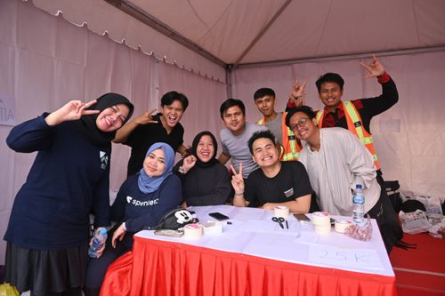 Race photo from NOTARACE 2025
