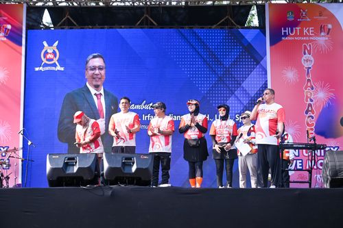 Race photo from NOTARACE 2025
