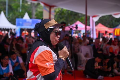 Race photo from NOTARACE 2025