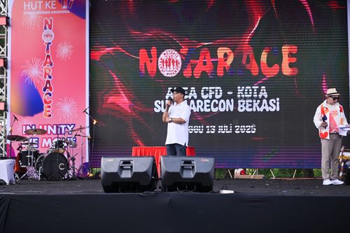 Race photo from NOTARACE 2025