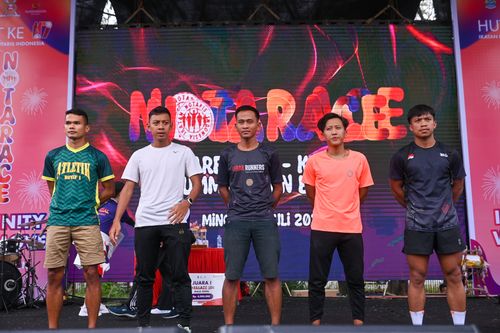 Race photo from NOTARACE 2025