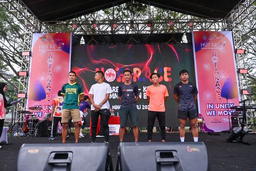 Race photo from NOTARACE 2025