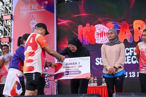 Race photo from NOTARACE 2025