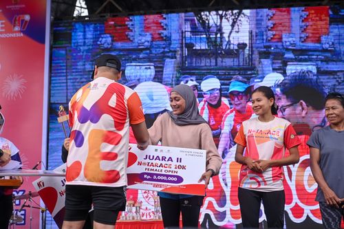 Race photo from NOTARACE 2025