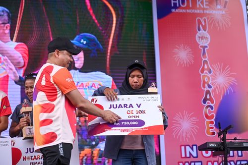 Race photo from NOTARACE 2025