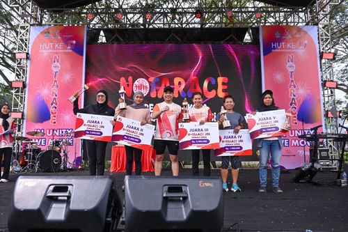 Race photo from NOTARACE 2025