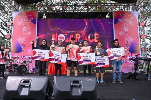 Race photo from NOTARACE 2025